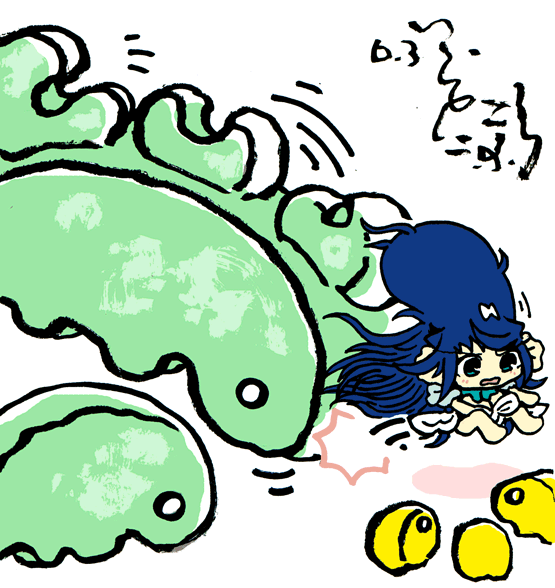 #毎日造物大女王さま たけのこ王国から来たまがたまザウルスである