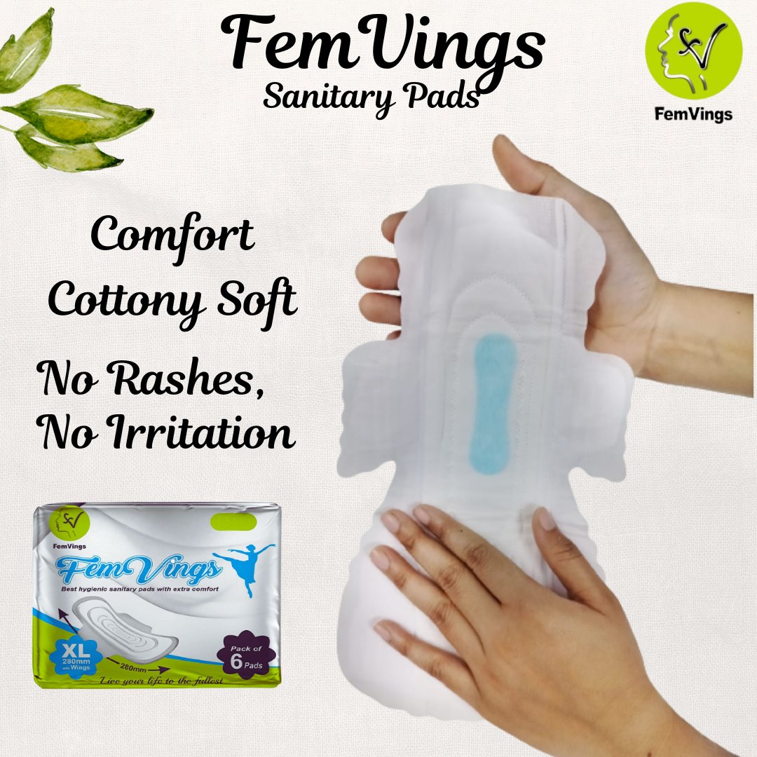 Available on Amazon/Flipkart
Order Now :
Amazon: amzn.to/3jIsa58
Flipkart : bit.ly/3Ch8w6V
#FemVings #sanitarypads #sanitarynapkins #absorbency #comfort #periods #freedom #menstruation #confident #womenhealth
Visit : femvings.com
call : +91 9650205256.