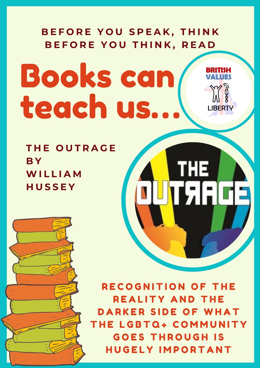 @MsGHist @LiteracyEngine @theliteracytree @LiteracyNetwor1 @_Reading_Rocks_ @VIPreading @booksandbobaa @ANewChapterBks @BooksTales I did something similar. 

I covered all the British values, the schools core values - I’m expanding them to the protected characteristics and other things too. But all books on the posters are available in the library/e library, that was my starting point