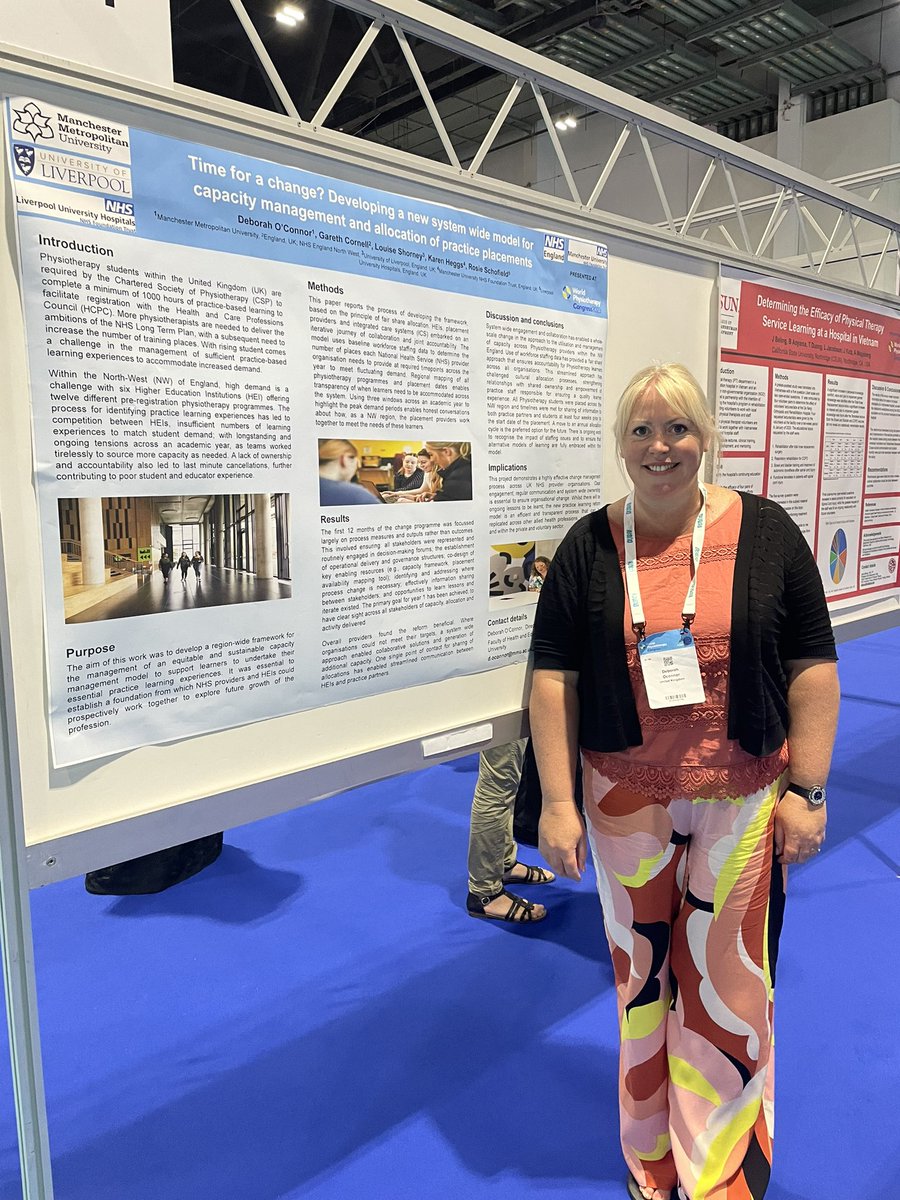 oconnor_debs's tweet image. Flying the NorthWest flag today at #WCPT2023 sharing our AHP capacity reform work @GSCornell @karen_heggs @LShorney @breeze_paula @PhysioDunbar