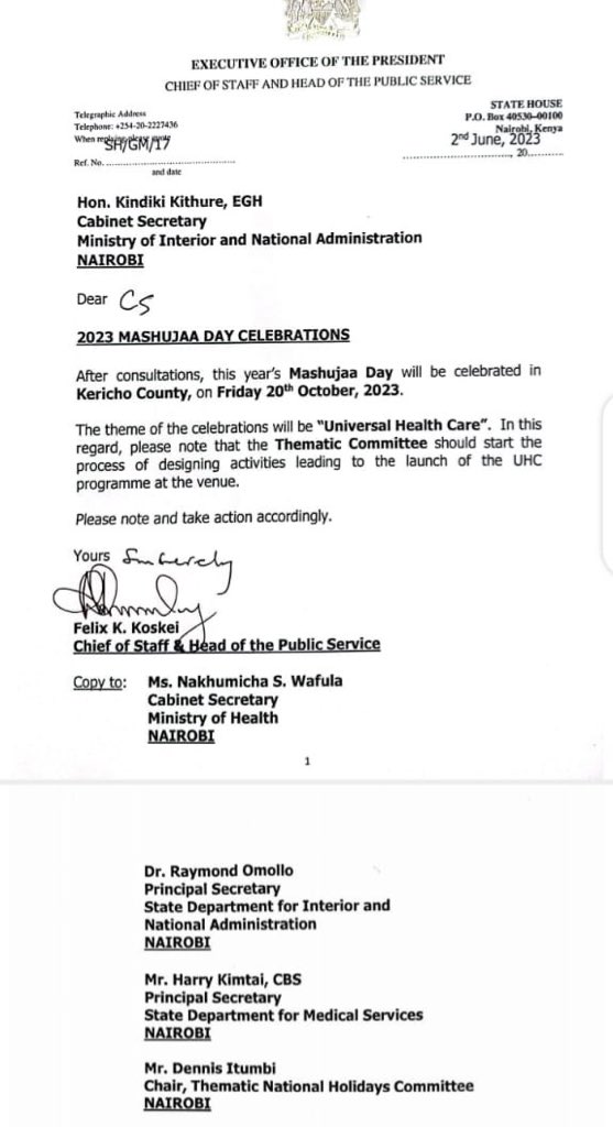 Lol ITUMBI is chair of thematic national holidays committee. 🤣🤣