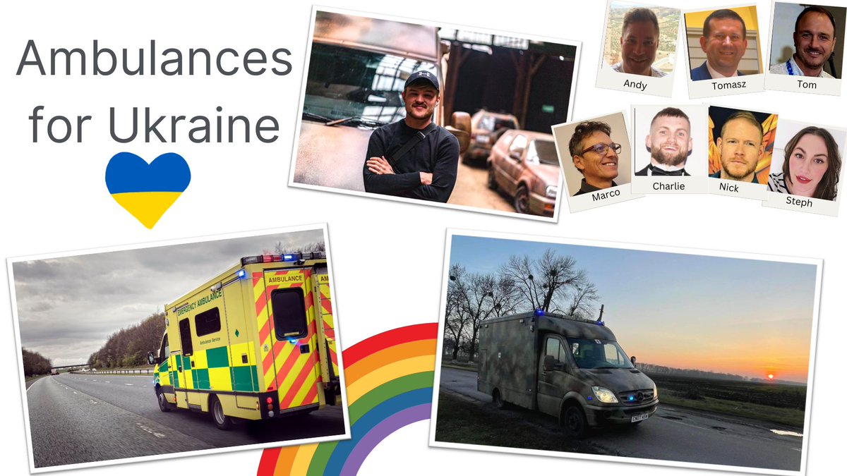 I am off to Lviv soon in a donated ambulance convoy with <a href="/Microsoft/">Microsoft</a> Please donate what you can aka.ms/ambulance_ua If you have any end of life ambulance kit with <a href="/charliephipps00/">Char</a>
