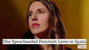NoaGresiva's tweet photo. Irene Montero es una de las políticas españolas mejor valoradas en el mundo, un proyecto de país feminista debería contar con ella. Nos ha colocado a la vanguardia en derechos LGTBI y leyes feministas. https://t.co/71jB9APjcE