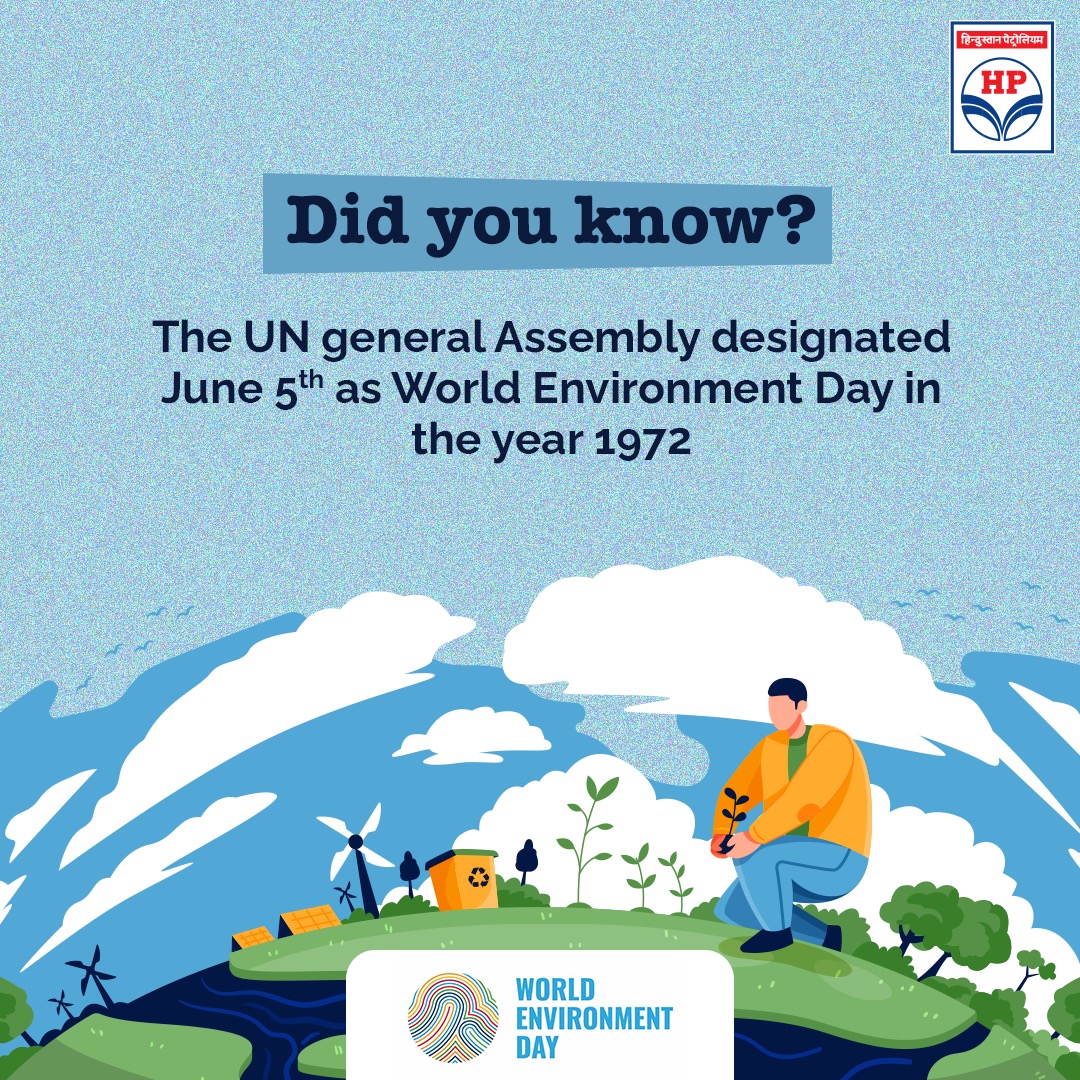 Let's embark on a time-travel journey to unravel the history of World Environment Day, and discover the origins behind this global celebration of our planet's precious ecosystem with a revolutionary mission for its conservation. #WorldEnvironmentDay #Trivia