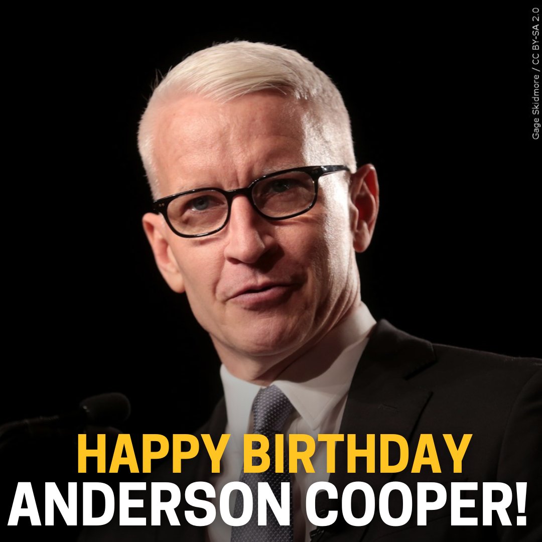 Happy Birthday, Anderson Cooper! 