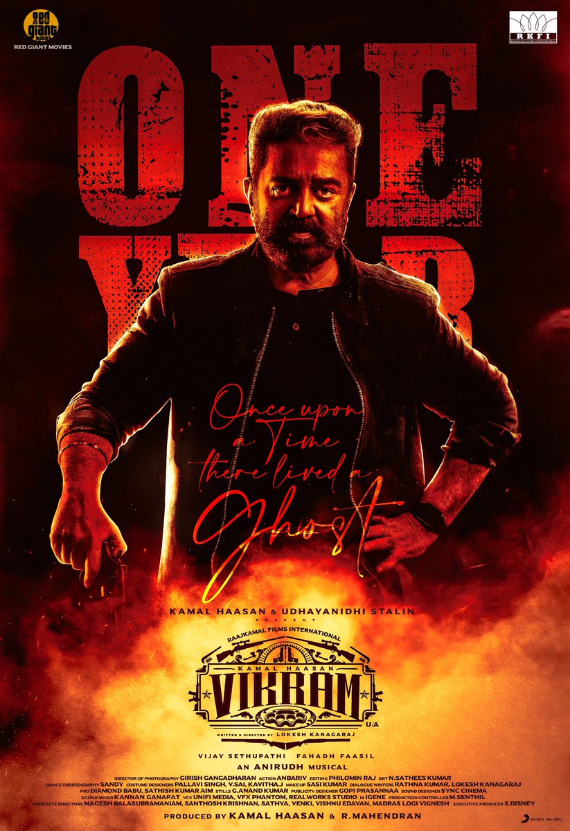 MovifiedSouth's tweet photo. 1 Years of Biggest Blockbuster #Vikram 🔥
#1YearOfVikram
#Ulaganayagan #KamalHaasan #Vikram #VikramAllTimeRecord
@ikamalhaasan @Dir_Lokesh #vikrammovie #movifiedtamil #tamilnadu #kollywood #kollywoodindustry #movified #vikramscene #1yearblockbuster https://t.co/smdYrWtW2O
