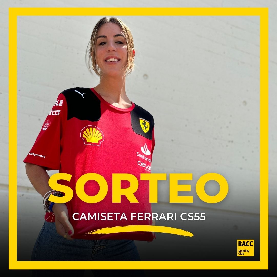 ClubRACC's tweet photo. 😱 Seguimos con otro concurso 👏 

¿Quieres la camiseta de Carlos Sainz? 👇 ¡Participa!
➊ 💛 Síguenos
➋ Menciona en un comentario a la persona que te la quitará de las manos 😊
➌ RT 👏

Bases en https://t.co/RCGJCY87O5 Válido hasta el 4 de junio a las 07:59 h. ¡Suerte! 🍀 https://t.co/vVgVWoTRLh