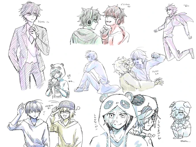 描きやすいペン発見のためのらくがき