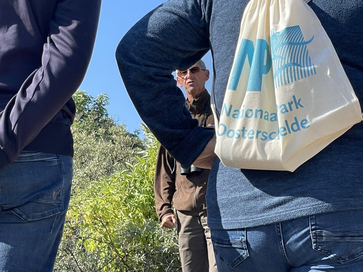 Educatieve tocht vanmorgen door het prachtige <a href="/npoosterschelde/">Nationaal Park Oosterschelde</a>