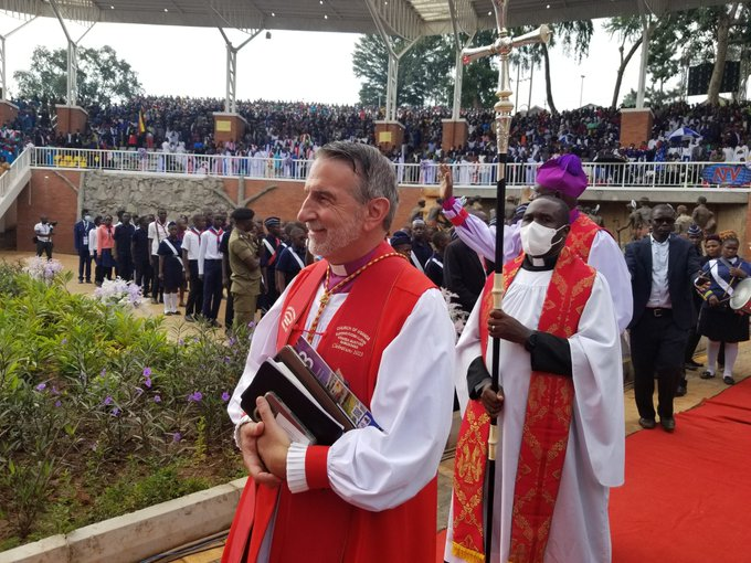 The Most Rev Foley Beach, Archbishop of the Church of North America is the preacher of the day. <a href="/churchofengland/">The Church of England</a> <a href="/KazimbaAward/">Award Kazimba #theAfricanVenom</a> <a href="/VoiceofToro/">101FM Voice of Toro</a> <a href="/martyrs/">Marty</a>
