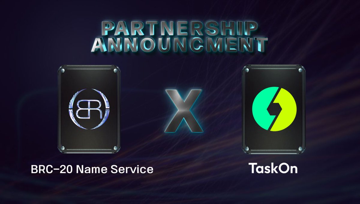 BRC20_Domain's tweet image. 👏New Partnership with @taskonxyz 

TaskOn is a new Web3 platform that allows users to easily access projects.

We announce the partnership with TaskOn that has been promised to promote and help each other.

Website : taskon.xyz

#TaskOn #Web3 @TaskOnCampaigns