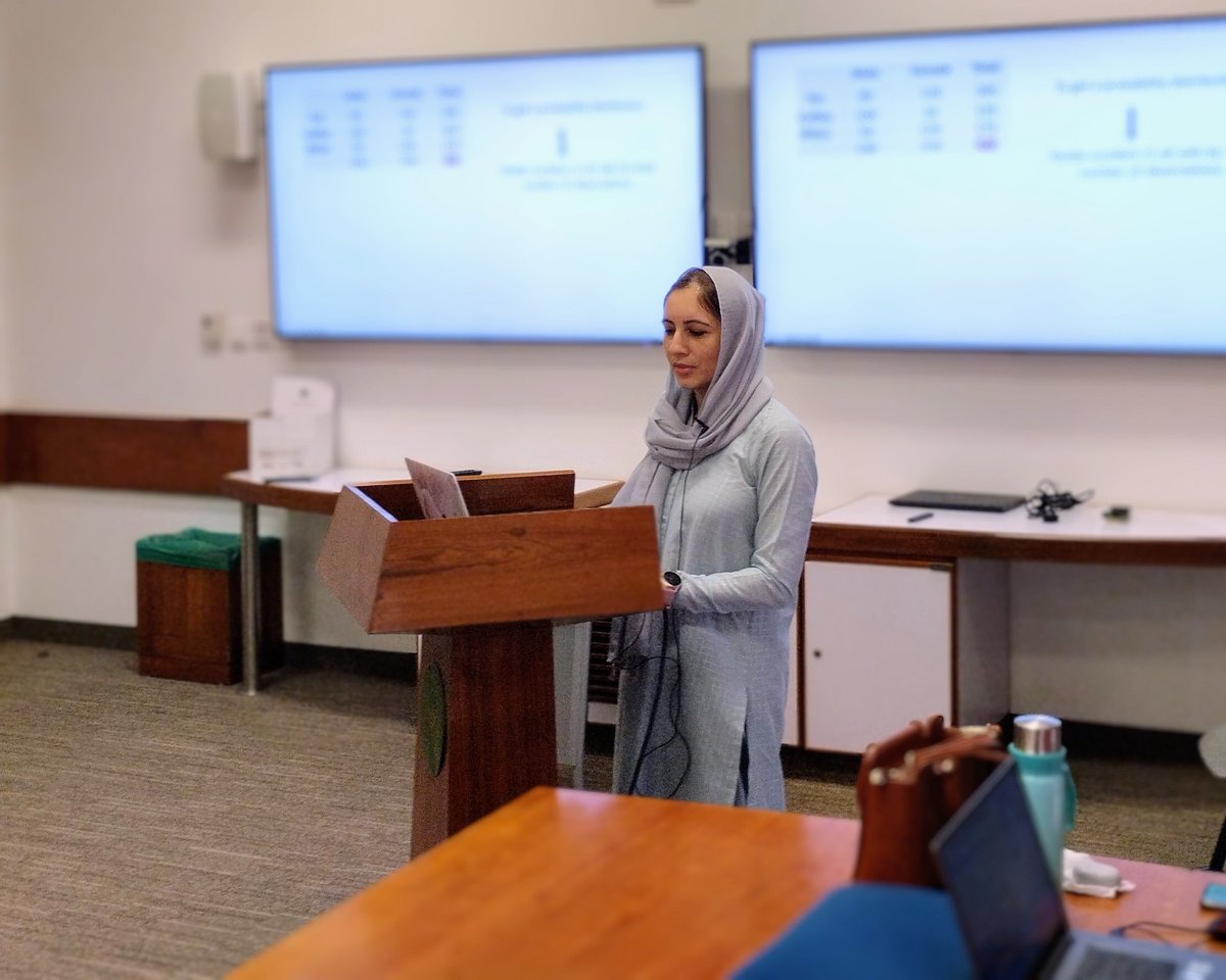 shznaqvi's tweet image. Ms. Zainab Siddiq introduces the fascinating world of NDC modeling using statistical probability &amp;amp; Bayes theorem, the application of advanced statistical techniques in understanding and predicting NCDs.
 #NCDModeling #StatisticalProbability #BayesTheorem