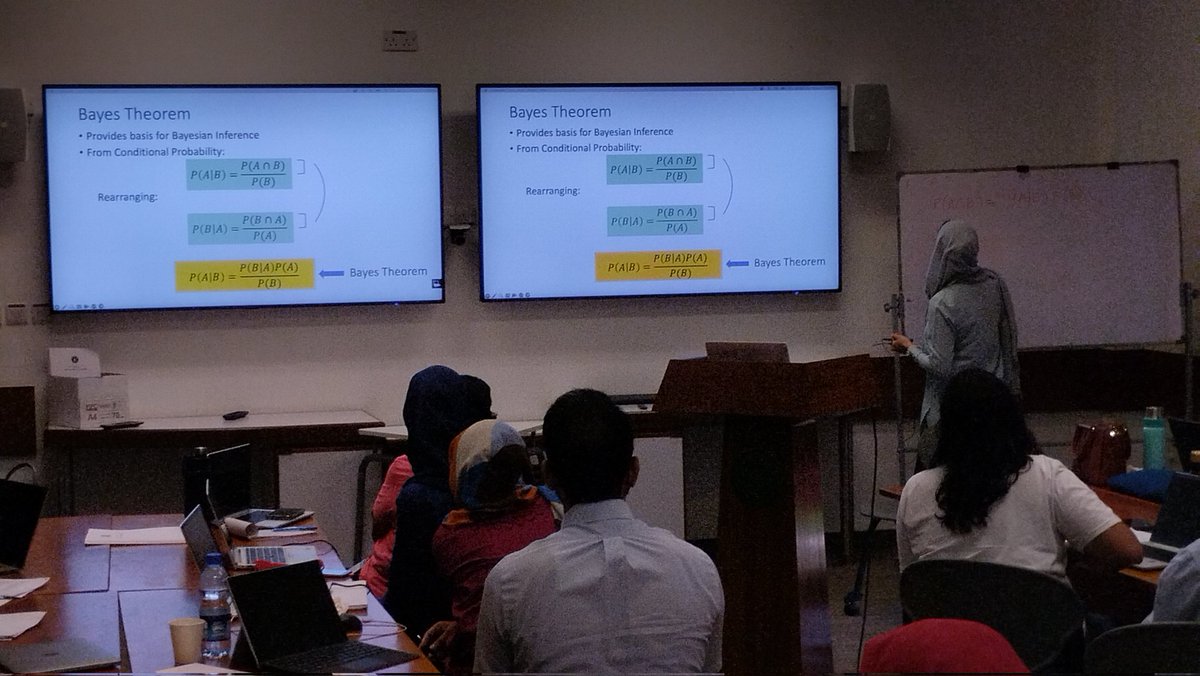 shznaqvi's tweet image. Ms. Zainab Siddiq introduces the fascinating world of NDC modeling using statistical probability &amp;amp; Bayes theorem, the application of advanced statistical techniques in understanding and predicting NCDs.
 #NCDModeling #StatisticalProbability #BayesTheorem