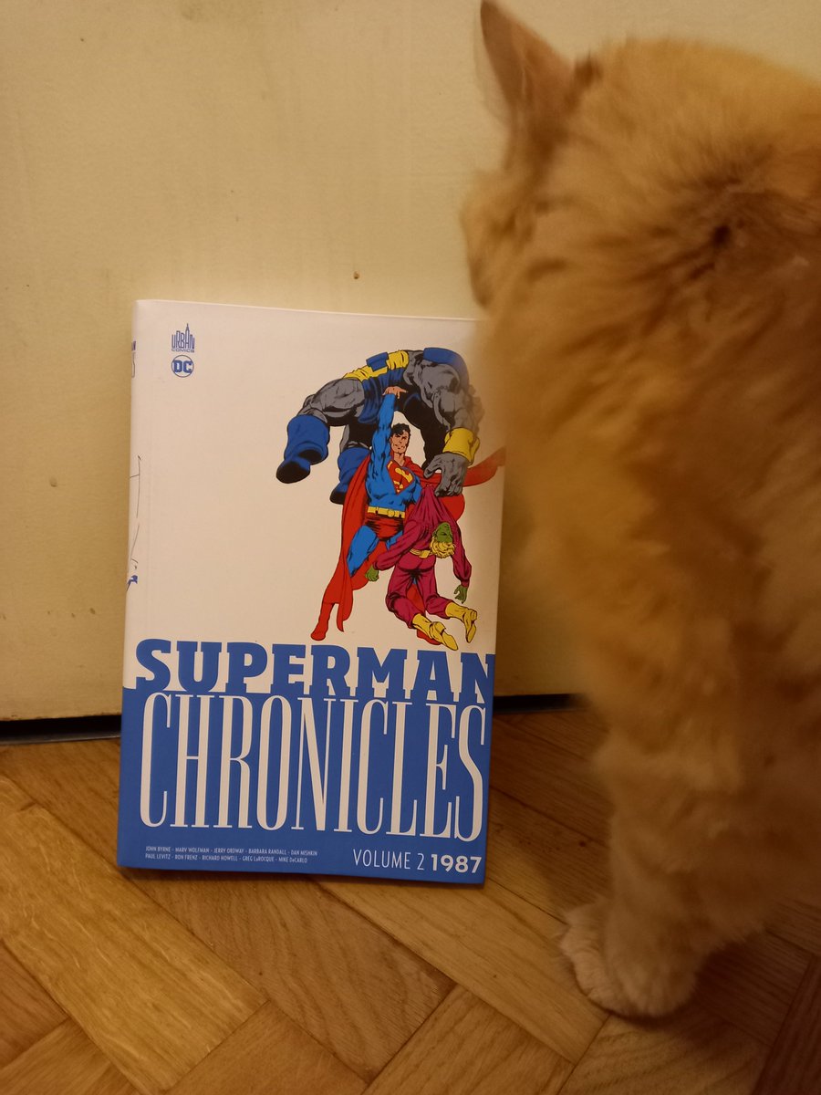 'Superman Chronicles 1987' (volume 2) ; John Byrne, @marvwolfman , @JerryOrdway , @barbarakesel , @danmishkin , Paul Levitz, Ron Frenz, @RHowell1956 , @GregLaRocque1 , @MikeDeCarloArt ; @UrbanComics