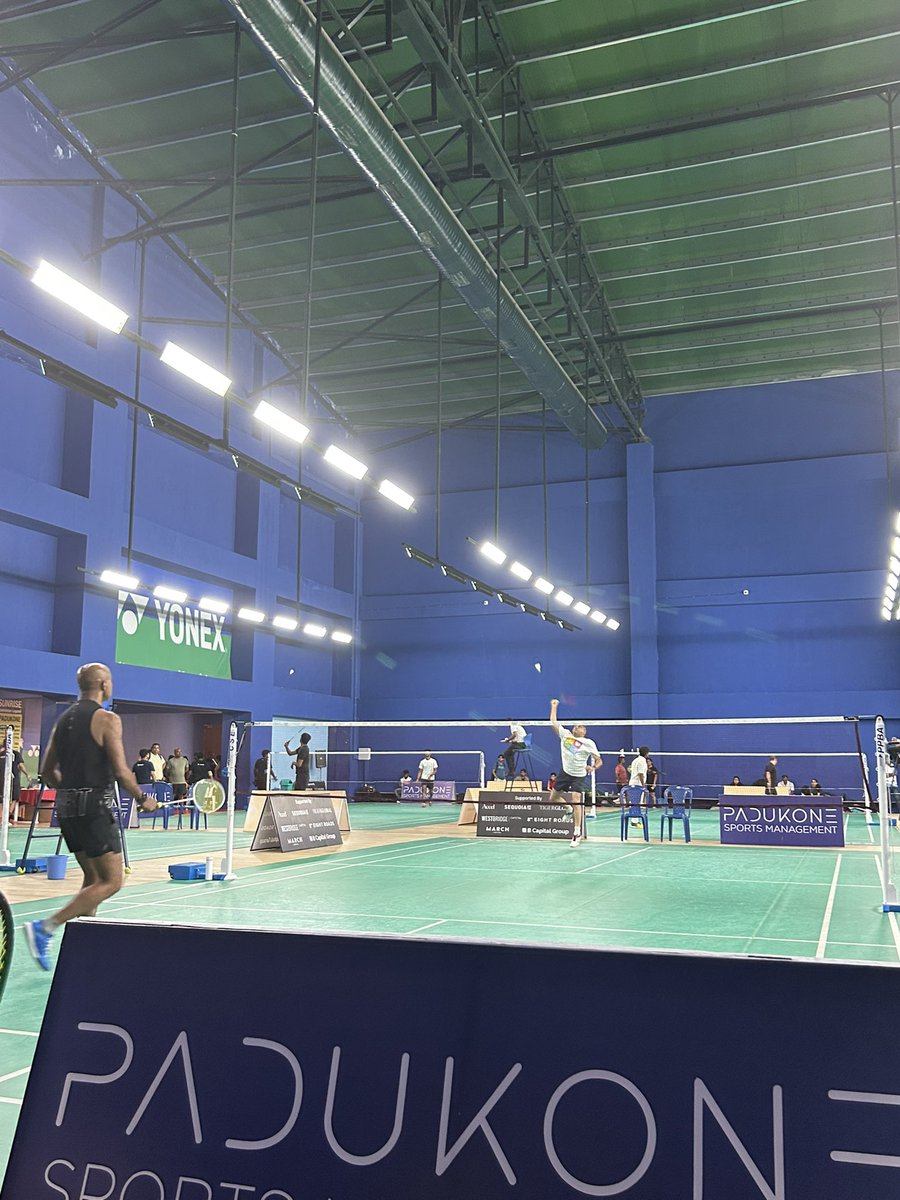 amruthajalihal's tweet photo. At the @saasboomi #BadmintonLeague 2023 🏸 being hosted at the awesome @Sports_PDCSE!

📈50 startups
👩‍💻183 founders and teams
🏅5 categories

All out here battling it out on a Saturday. 
Loving the competitive spirit ✨🔥

Keeping it SaaSy 😉 https://t.co/QyHyGrY0QS