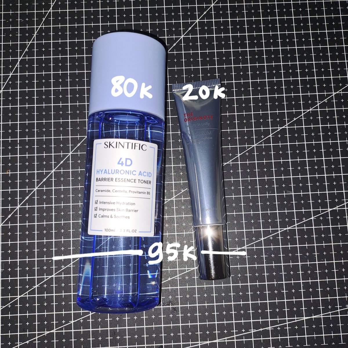 yucillgf's tweet photo. — wts preloved skincare ໑. ♡ 

⊹ ୨ toner essence skintific pemakaian baru 3-5 kali. Isinya masih 90% exp; 03/01/2026 ୧ 

⊹ ୨ eye serum the originote pemakaian baru seminggu. Isinya masih 75% ୧ 

୭୧  ࣪ ׅ  https://t.co/v0D7WSaw6m  ָ  જ  ꕨ https://t.co/wMNVnWLtON