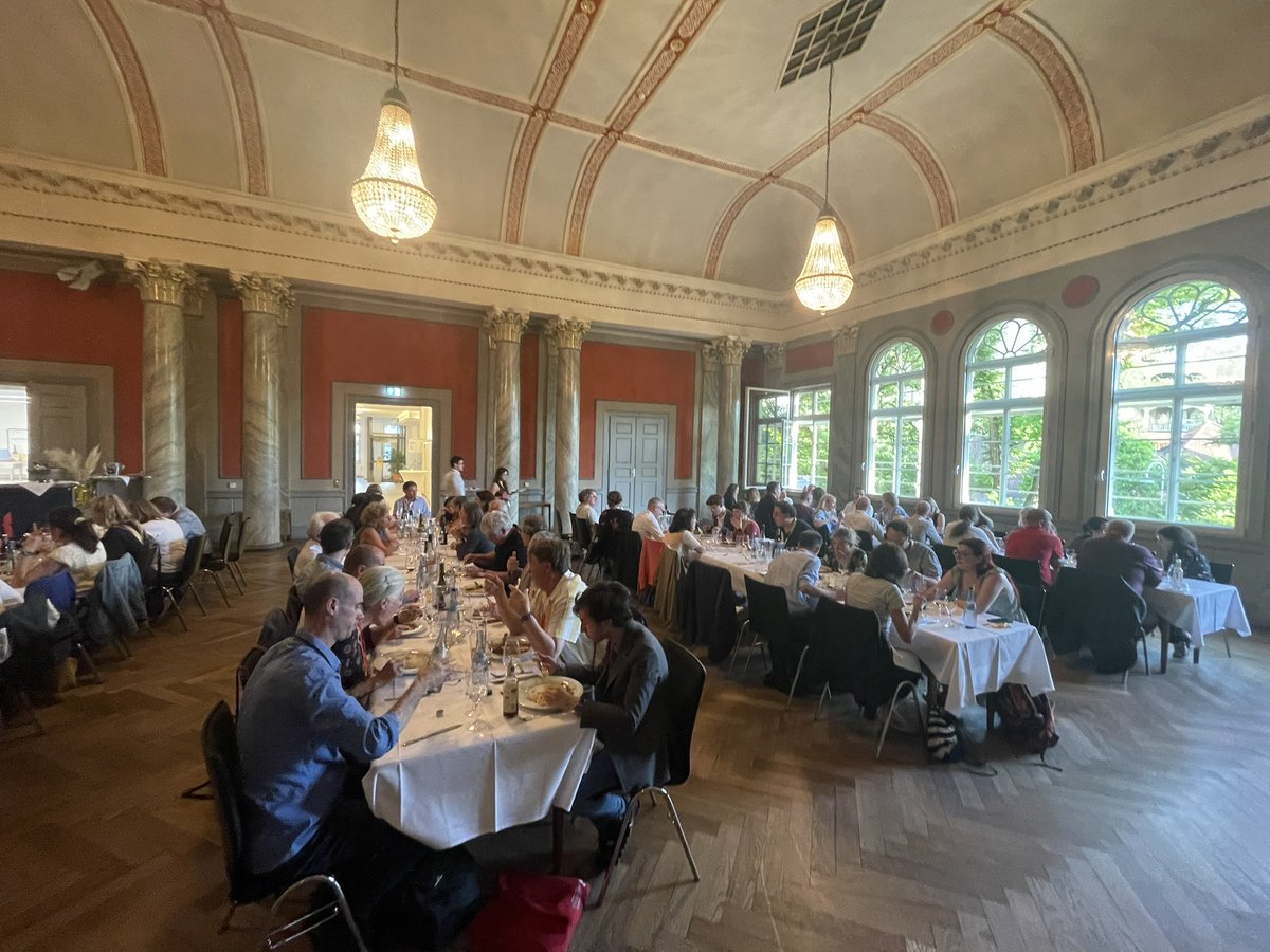 So many rhetoricians at one place! So many perspectives on rhetoric and different ideas! Great to have the Rhetoric Society of Europe with us in Tübingen. From SciComm and education to AI, political discourse and culture. #rhetoric has something to say.