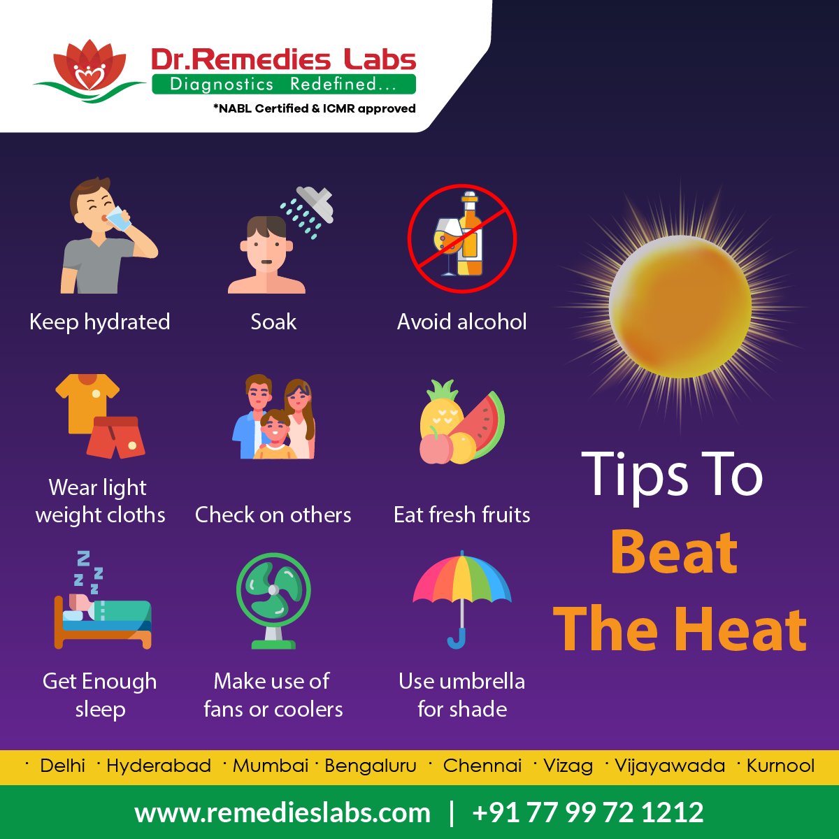 Make sure you're staying cool this summer with these quick and easy tips to beat the heat.

#StayCoolThisSummer #BeatTheHeat #SummerCoolingTips #StayChill #HeatWaveHacks #CoolSummerVibes #StayRefreshed #HeatBeatingTips #StayHydrated #remedieslabs #drremedieslabs