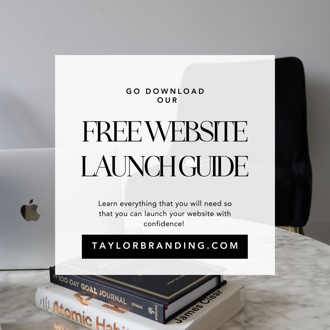 It's free so why not grab it? Link here 👉🏾 taylorbranding.com/resources
⁠
#freebie #freegiveaway #giveaway #freeguide #free #linkinbio⁠
#taylorbranding #webdevelopment #wordpress #wixwebsite