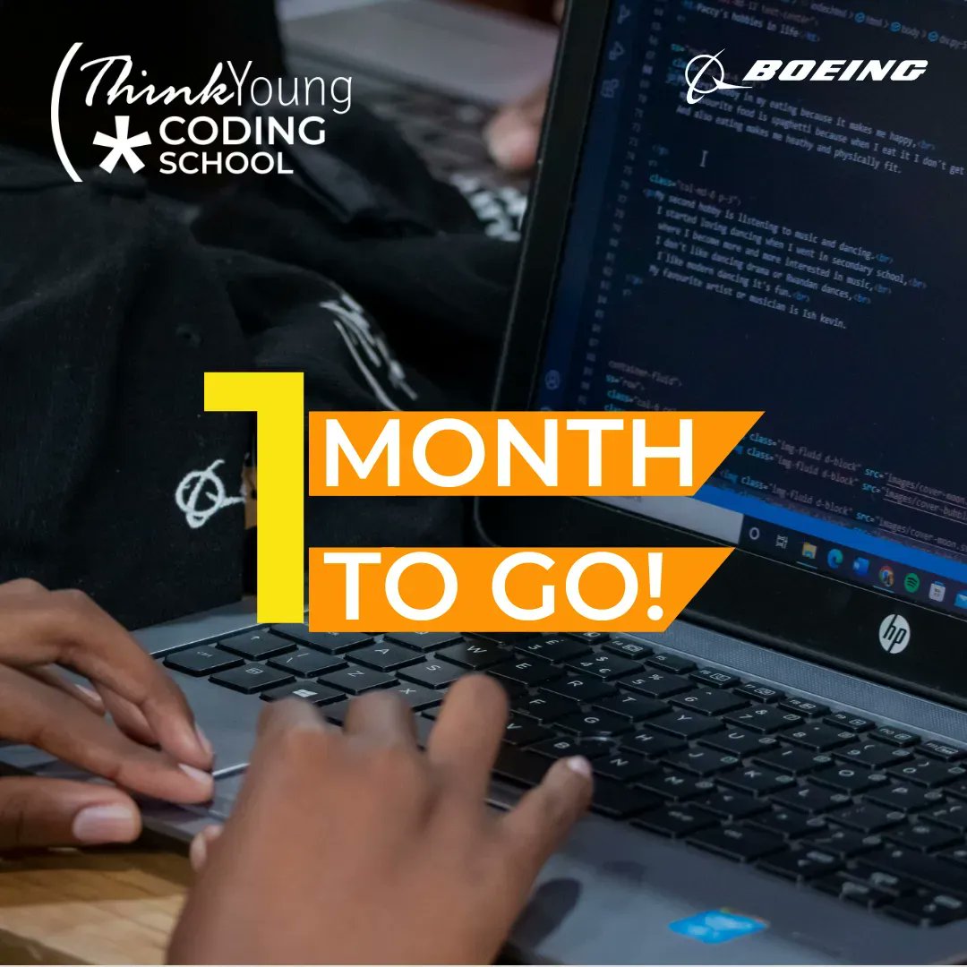 ThinkYoungNGO's tweet image. We&apos;re counting down - only one month left until the 19th #ThinkYoungCodingSchool takes off in Brussels! 🚀

We are looking forward to meeting our students! 

Applications are still open at thinkyoungcodingschool.com