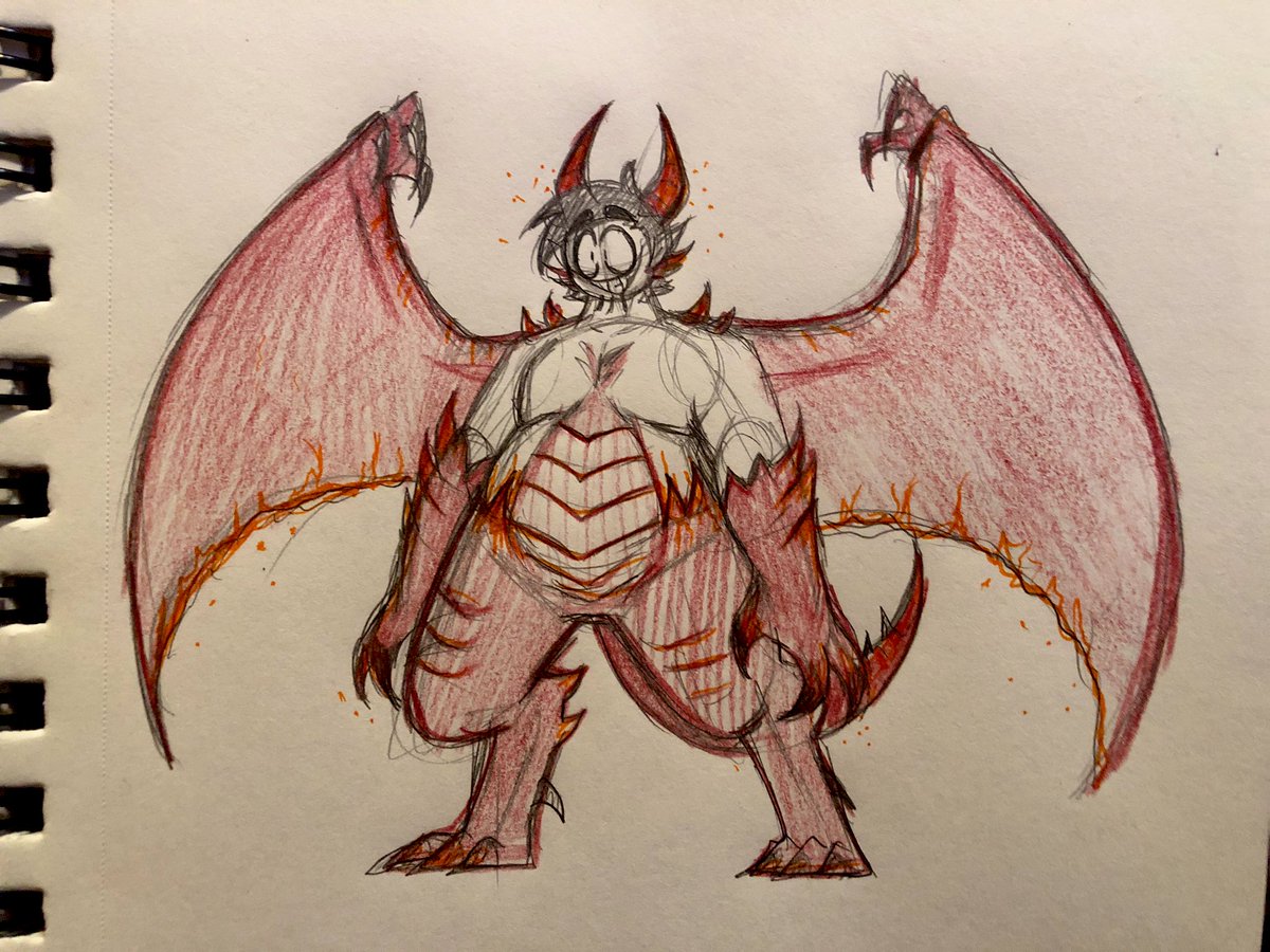 Rodan Bob!

I wanted him to look like a demon so I did my best! :>

#spookymonthbob