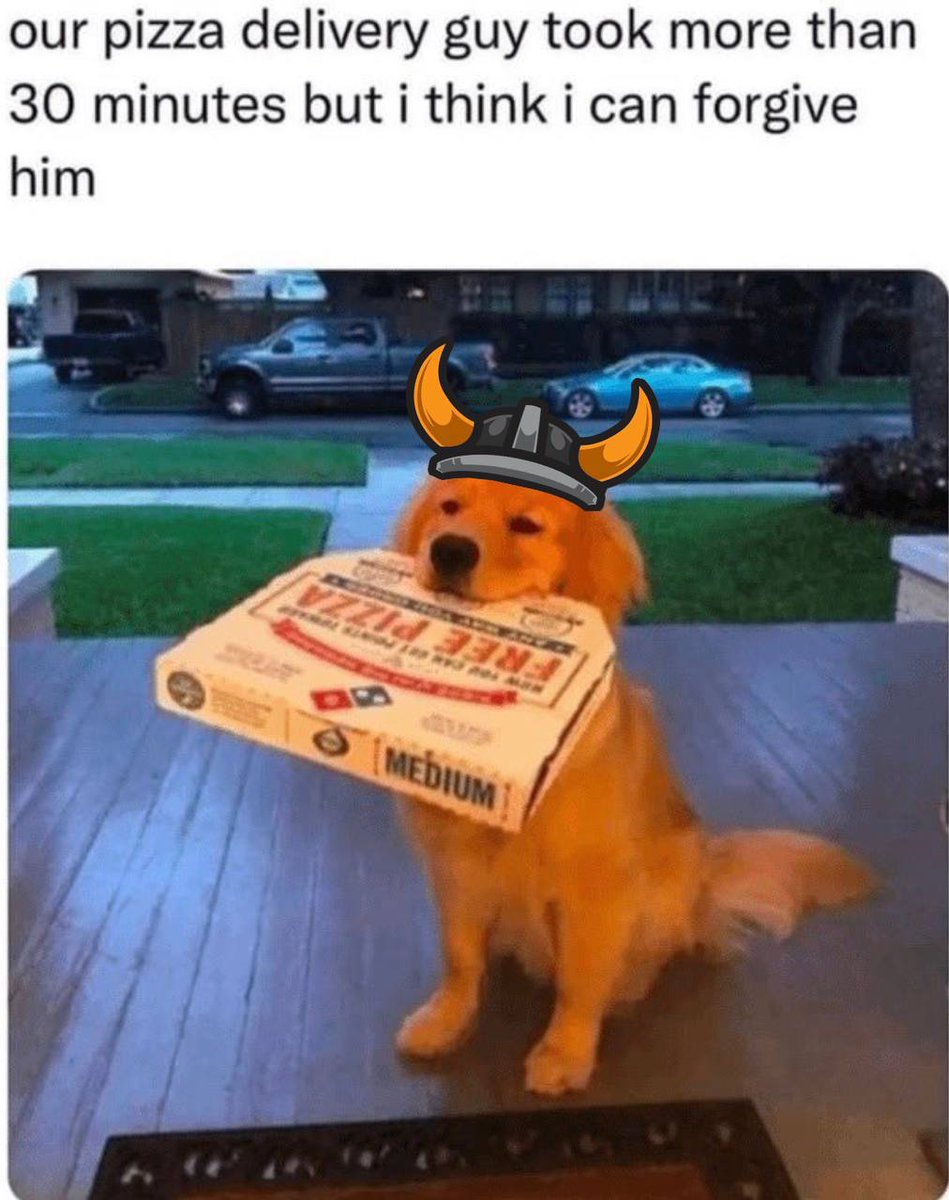 FLOKI's tweet photo. If #Floki Vikings can handle sailing through rough waters, they can handle eating pineapple on pizza too 🍍

Who agrees? https://t.co/0LVUhr5lCU