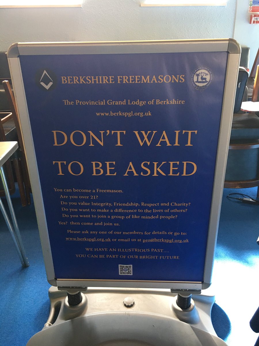 BerksPGL's tweet photo. Our Shape the future of Berkshire Freemasonry day is here. The teams are set up and we are ready to welcome our members. 
#Freemasons #ForwardThinking #MembershipChallenge https://t.co/u5Y8248adA