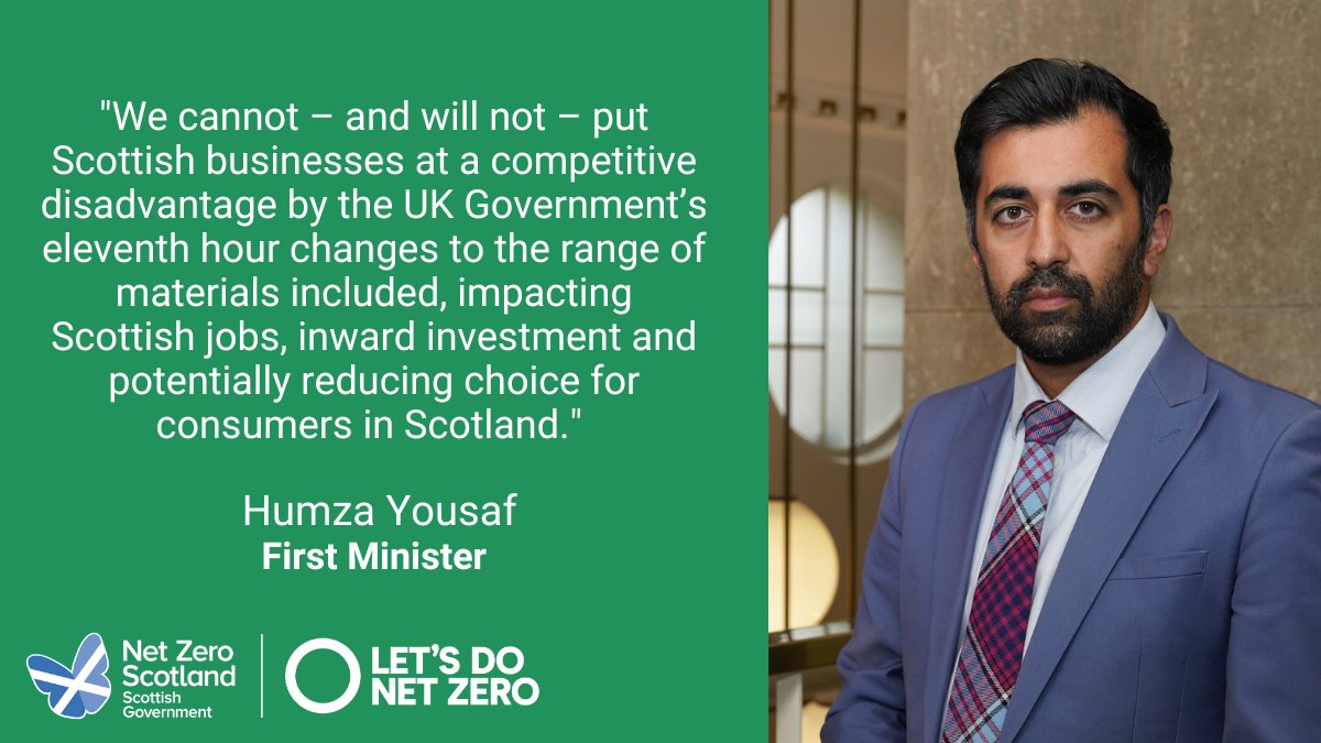 First Minister tweet media