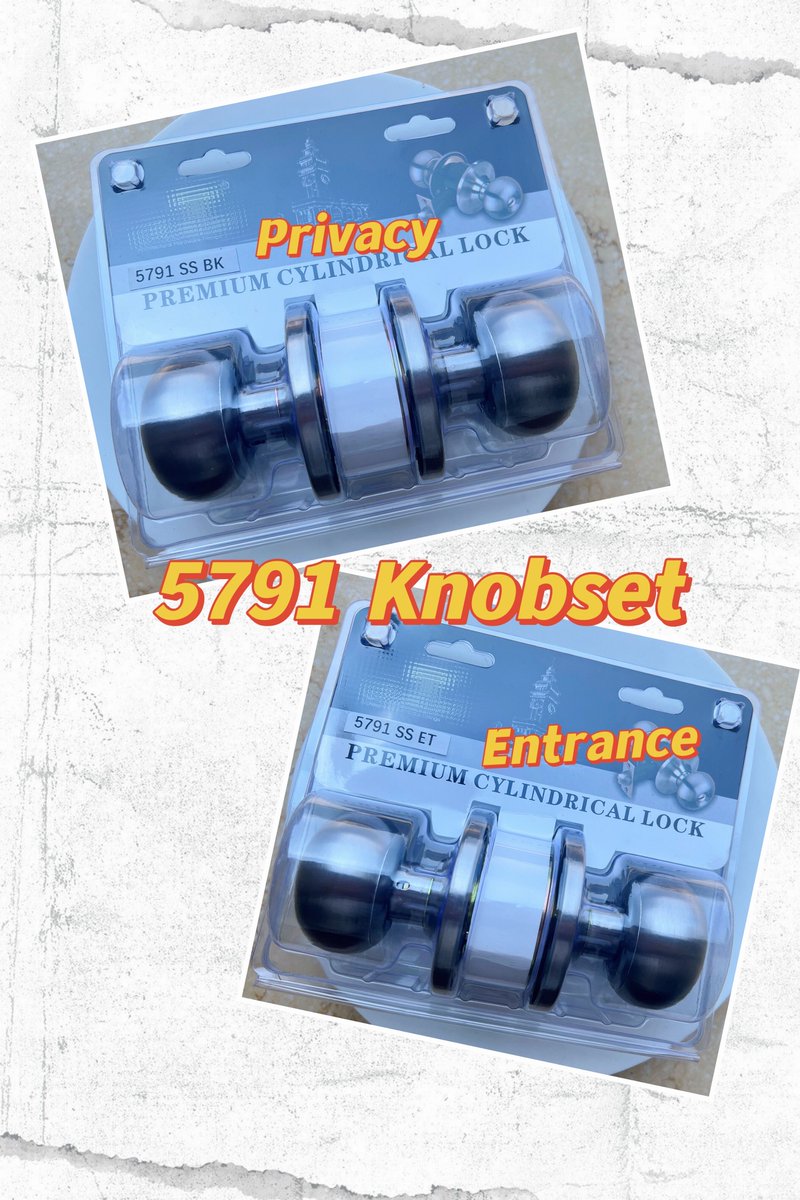 annieli92885972's tweet image. Lock body weight 500g+
#knobset #5791knob #cylindrical
#doorlock #doors #cerraduras #ferreteria
#manufacturing #production #fabrication
WhatsApp:+8615014518854
E-mail:annieliang@crownsindustry.com