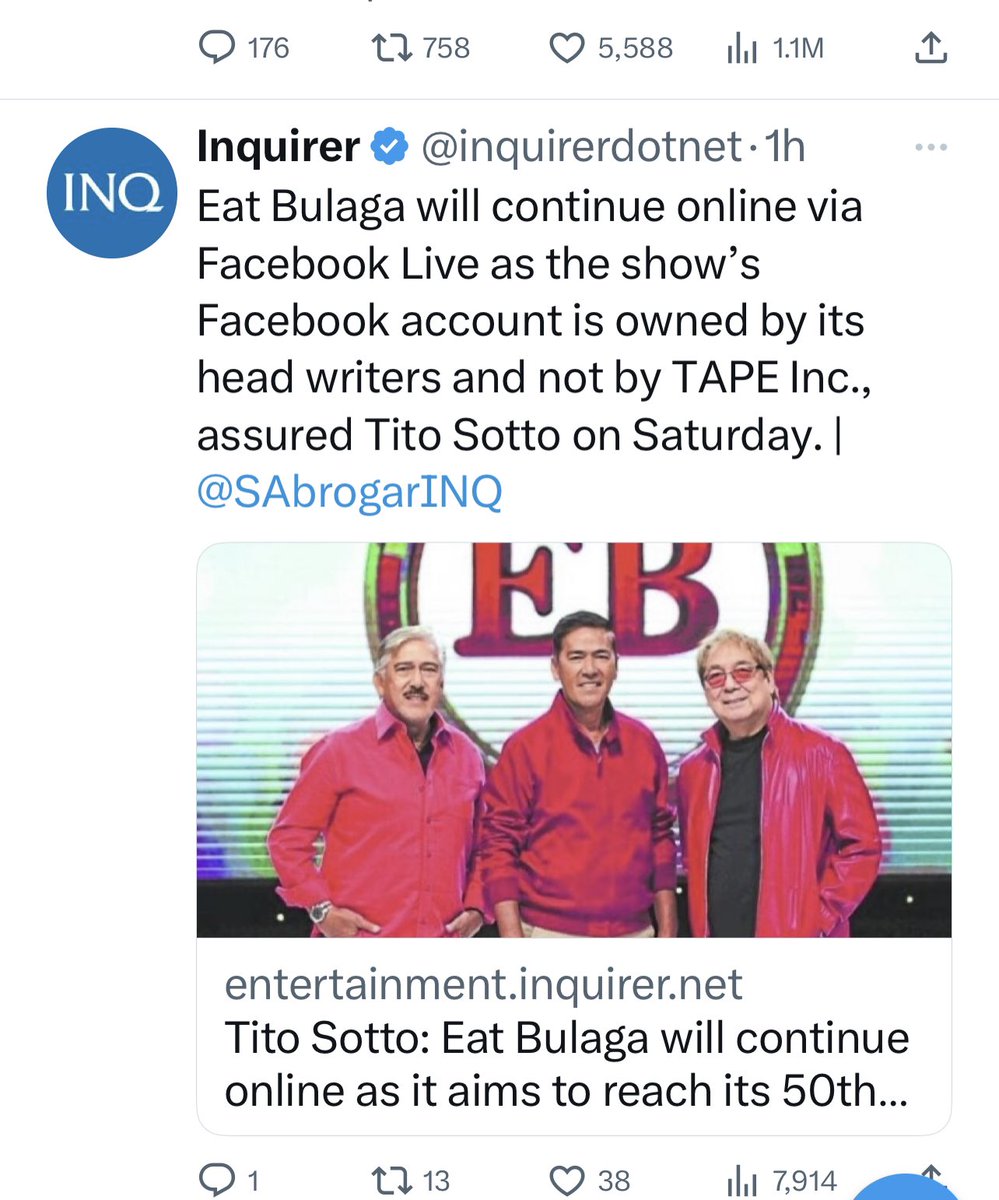 SuziDoctolero's tweet photo. Di ko alam paano nila gagawin ito kung ang may ari ng trademark o copyright ay ang Tape Inc. https://t.co/0hLwCE7orl