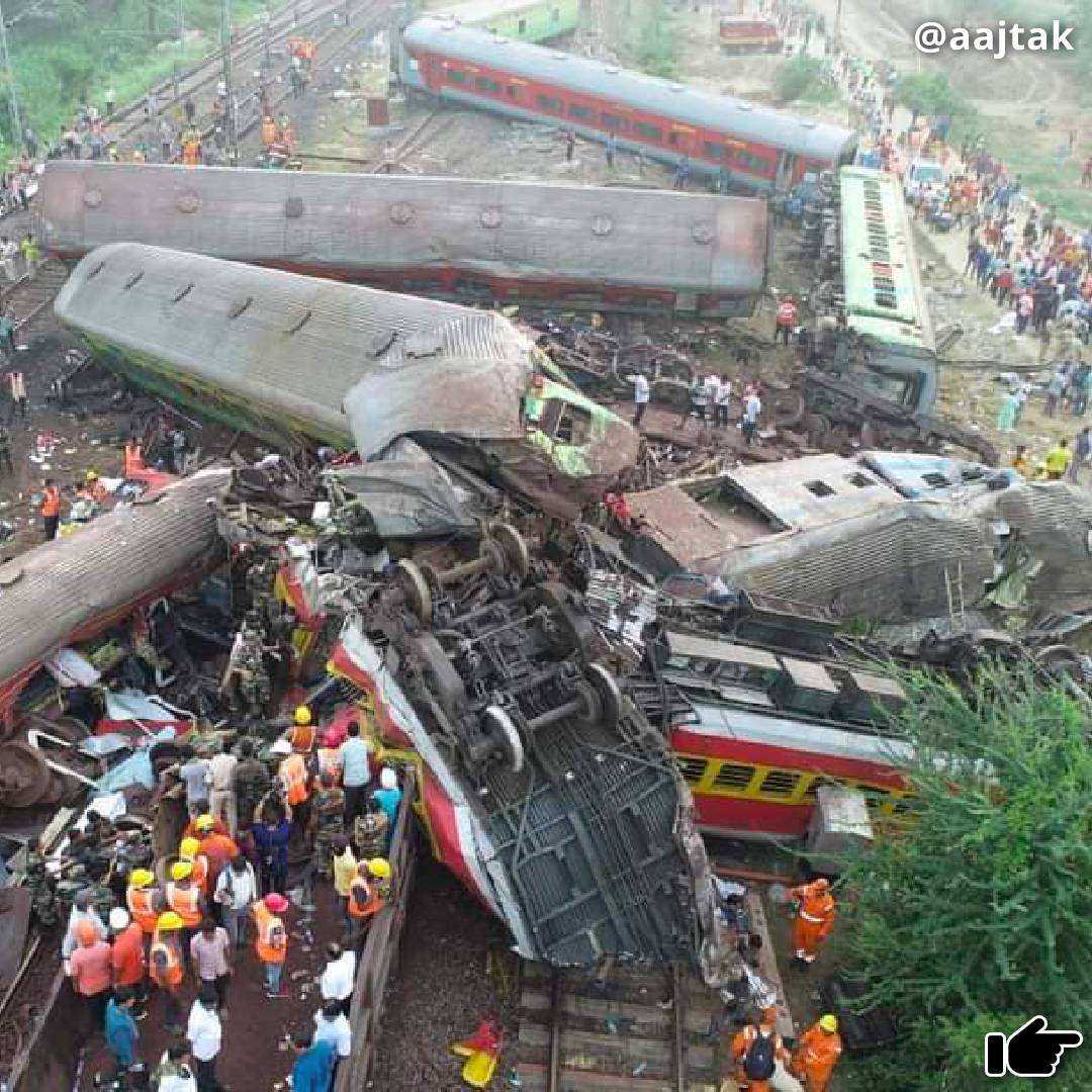 କରମଣ୍ଡଳ ଏକ୍ସପ୍ରେସ ବାହାନଗା ନିକଟରେ ମର୍ମନ୍ତୁଦ ଟ୍ରେନ୍ ଦୁର୍ଘଟଣାରେ ପ୍ରାଣ ତ୍ୟାଗ କରିଥିବାସମସ୍ତଙ୍କ ଆତ୍ମାର ସଦ୍ଗତି କାମନା କରୁଛି 🙏ଶୋକାକୁଳ ପରିବାର ବର୍ଗଙ୍କୁ ମା ତାରିଣୀ ଧର୍ଯ୍ୟ ଦିଅନ୍ତୁ ଏବଂ ସମସ୍ତ ଯାତ୍ରୀ ମାନଙ୍କର ଆଶୁ ଆରୋଗ୍ୟ କାମନା କରୁଅଛି। #TrainAccident #coromondelexpress #Bahanaga #Balasore #Odisha
