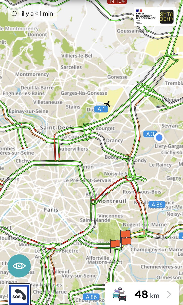 @StephanTroussel Pas de #RERB ce week-end pour aller à Paris et 75% des bouchons de l’IDF sont concentrés en #SSD93
Jamais la banlieue n’a aussi bien porté son nom, mettre au ban à un lieu
