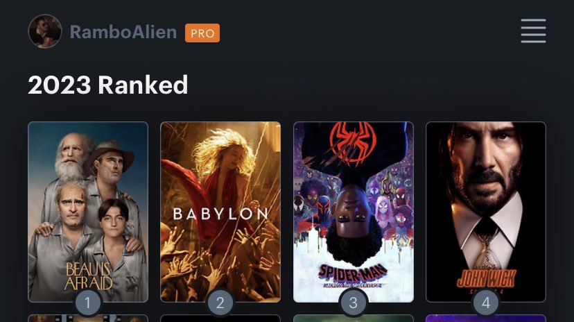 It’s kind of crazy how 2023 as whole has been an okay year for movies so far, but my current Top 4 is like my favorite one from the past 3 years already.