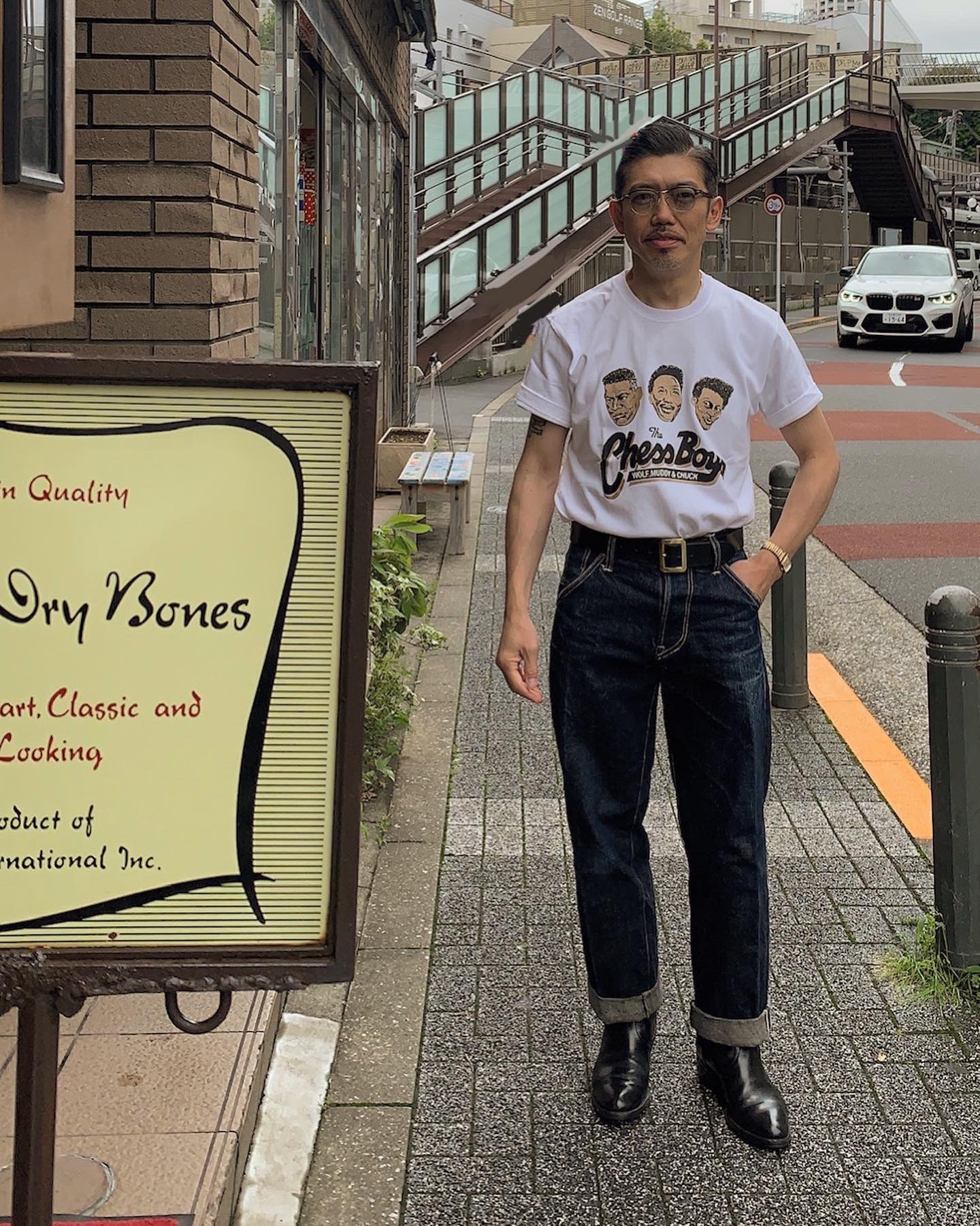 ドライボーンズ デニムジャケット\u0026ウエストオーバーオールセット