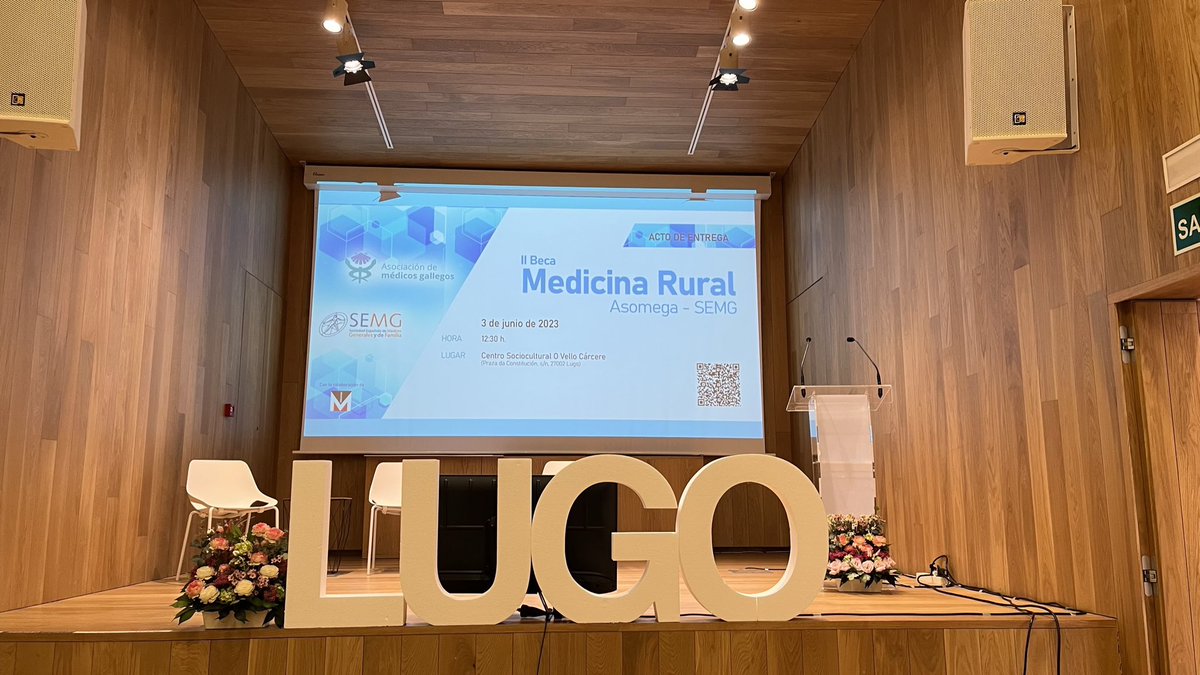 Ansiosos desde #Lugo por reciber a lis ganadores de la #BecaMedicinaRural de <a href="/SEMG_ES/">SEMG 🩺 #OrgullososDeEstarALaCabecera👩‍⚕️👨‍⚕️</a> y <a href="/Asomega/">Asomega</a>. Empieza la cuenta atras: 3-2-1….. si estas en Lugo todavia puedes llegar y si estas fuera no te preocupes, prepararemos la grabacion para ti 😜