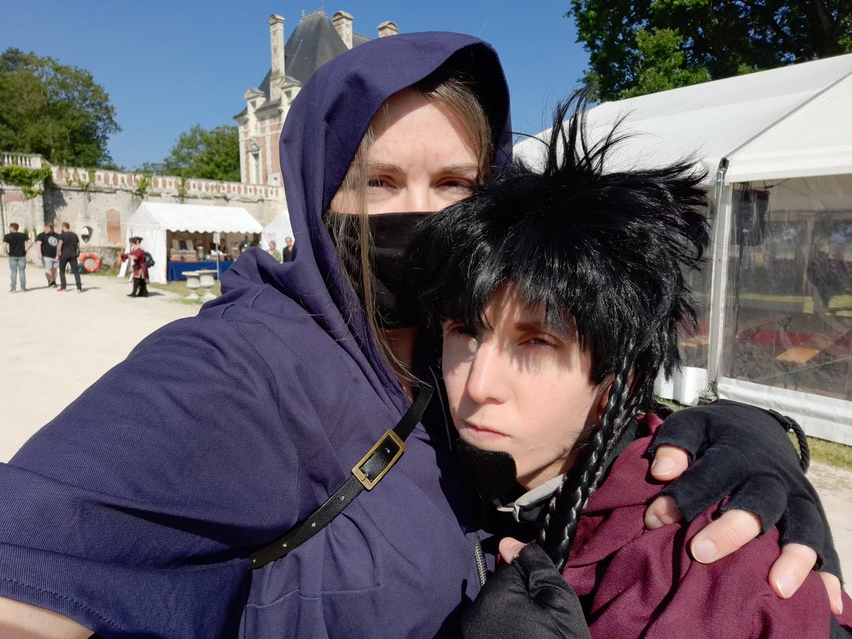 Shin et Mani aux #GeekFaeries !!!
#Aventures 
(CC @MJmahyar !!)