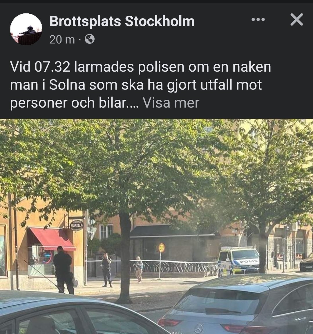 Nån som springer runt i Solna centrum me sin balle utanför... 🔥