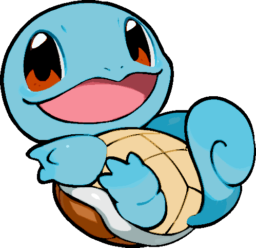 「squirtle simple background」Fan Art(Latest)
