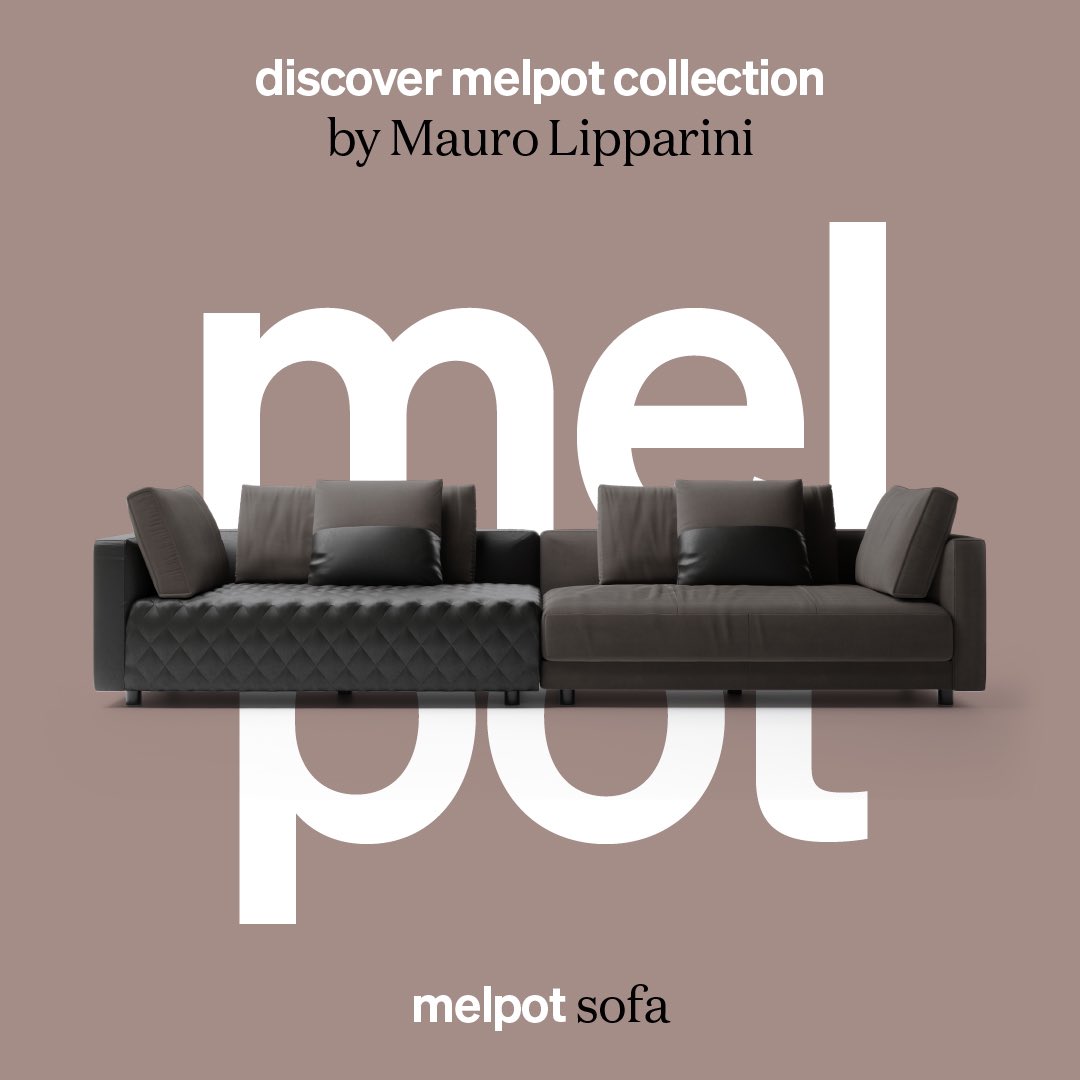 Melpot is a symbol of modularity taken to its logical conclusion, making it the star of living spaces of any size.

#natuzzi #natuzziitalia #italianfurniture #elitehomes #luxuryfurniture #furnituredesign #homedesigns #homemakeover #interiordesign #interiors #homefurniture