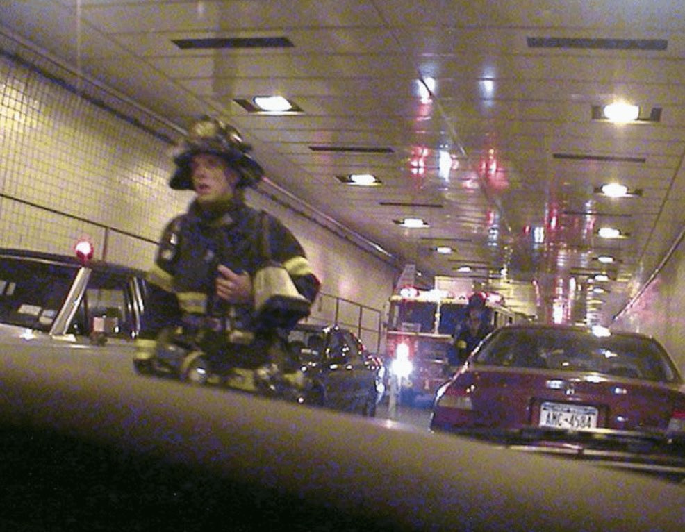 The last image of firefighter Gary Box on September 11, 2001.

Gary, then 35, had been working as a firefighter in Brooklyn for roughly five years when the terrorists attacked. He did not speak to his father the day of the attack and his body was never recovered, leaving the…