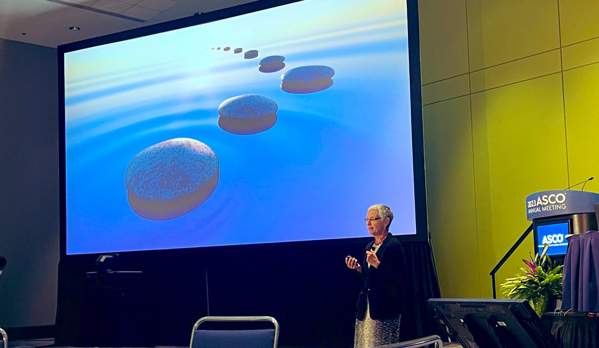 “Education is the key to change.” As always, @jvonroennmd inspires as she opens the @OncMedEdCoP session this AM with lessons from her career & the vision for the future of #education @ASCO. #OncMedEd #ASCO23