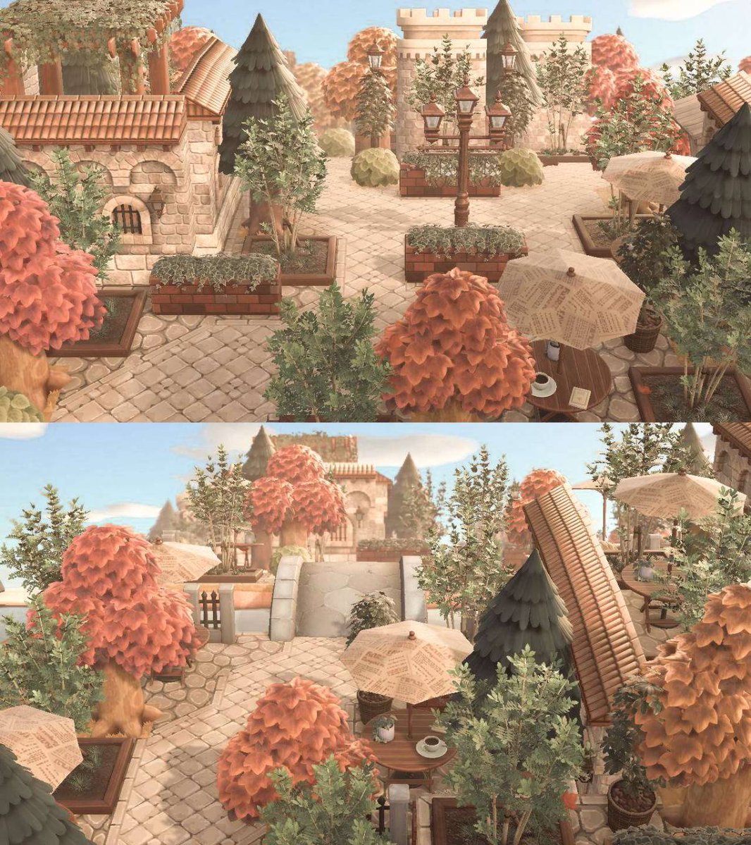 自己紹介✨ 自然モリモリな街並みを作ってます🌿 2つの島を夢見登録し