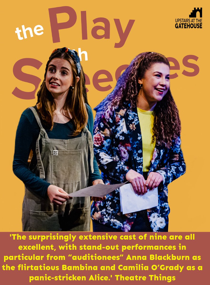 Our 'Delicious Comedy' THE PLAY WITH SPEECHES opens 13th June <a href="/GatehouseLondon/">Upstairs At The Gatehouse</a>
upstairsatthegatehouse.ticketsolve.com/ticketbooth/sh…