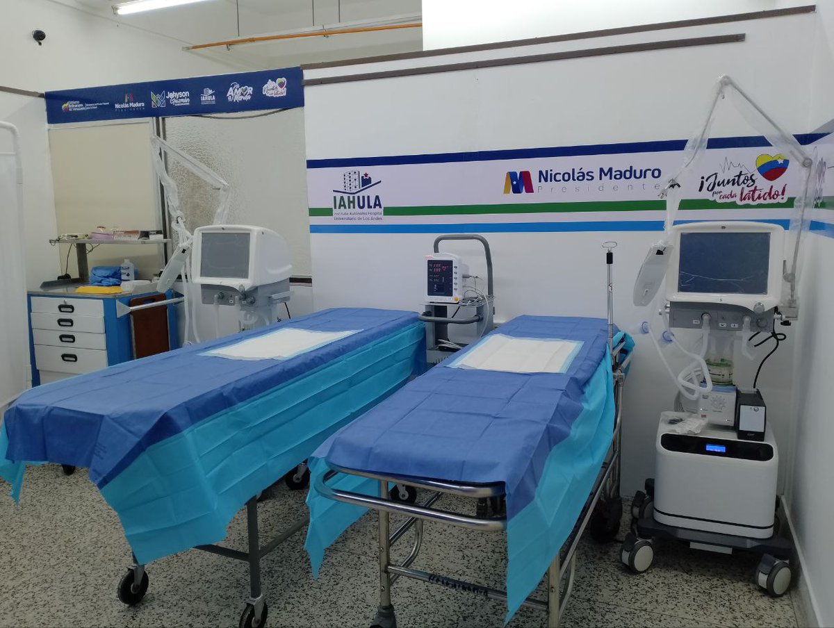 Qué satisfacción cumplirle a mi pueblo merideño una promesa que asumimos con el corazón, para seguir fortaleciendo el derecho a la salud, Dios le pague hermano Presidente <a href="/NicolasMaduro/">Nicolás Maduro</a>, a la Vicepresidenta sectorial para la Ciencia, Tecnología, Salud y Educación <a href="/Gabrielasjr/">Gabriela Jiménez</a>, a