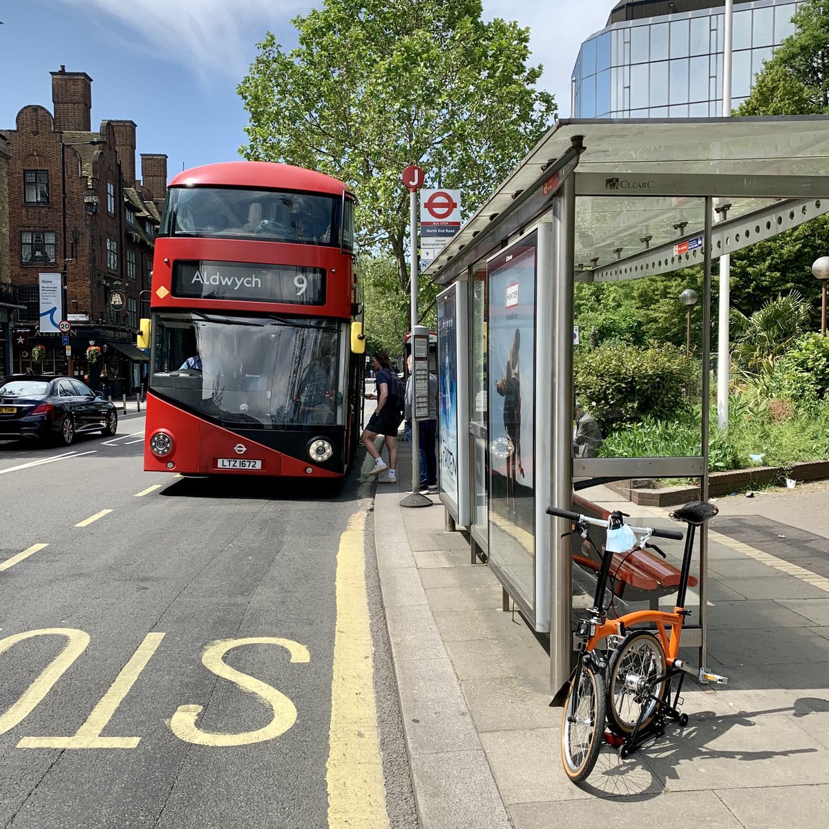 Happy World Bicycle Day!
.
.
.
#worldbicycleday 
#mybrompton #brompton #bromptonbicycle #bromptonbike #orangebrompton #londoncycling #bromptonlondon