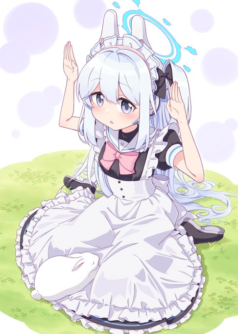 ミヤコにメイド服を着てもらいました。 #BlueArchive #ブルアカ
