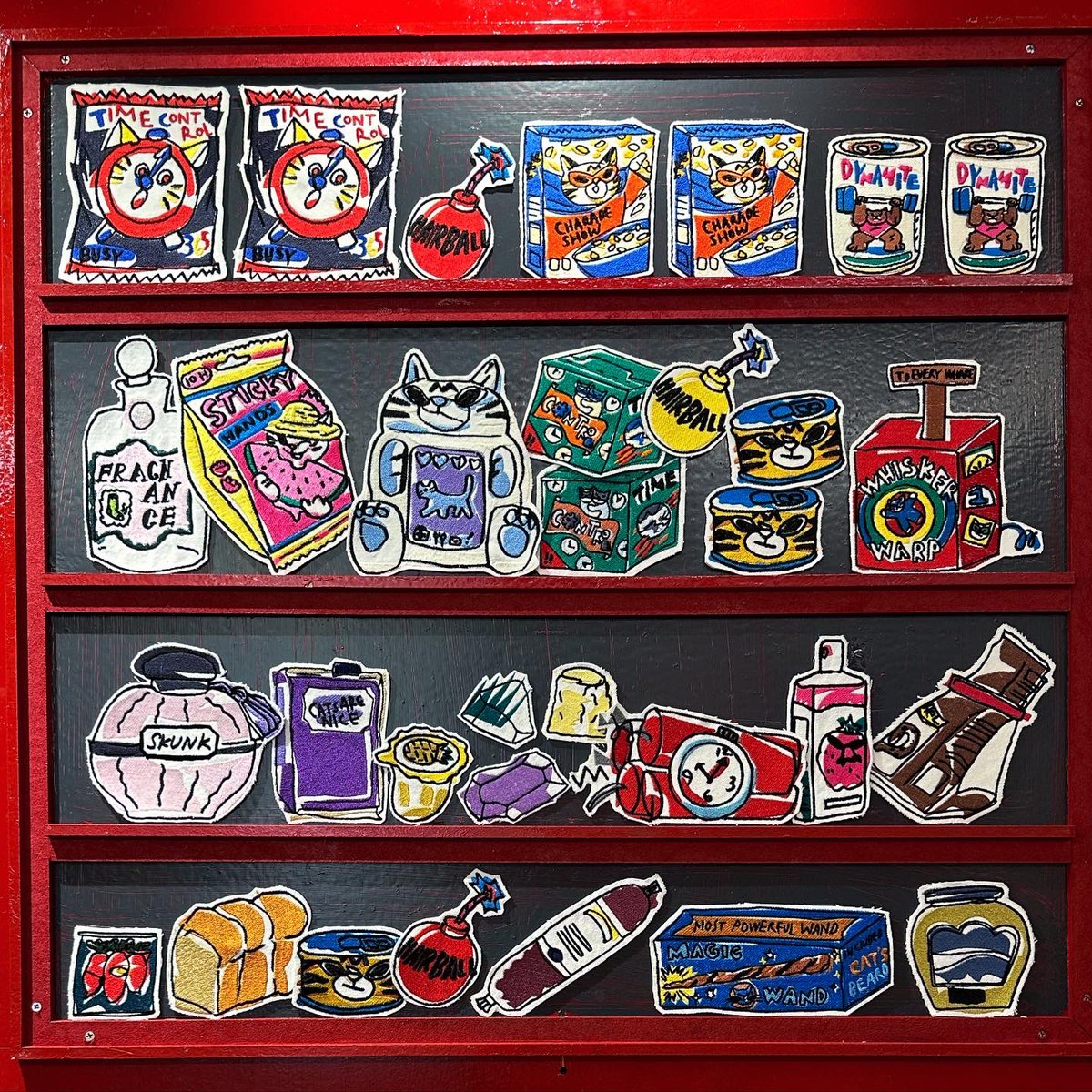 charadeshow_art's tweet photo. SUPER SECRET SCRETCHER⚡️⚡️

Secret Cabinet Full of Secret Weapons

#charadeshow #embroidery #exhibition #artwork https://t.co/NIzlGYzVTi