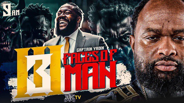 IUICOfficial's tweet photo. Wake Yo Ass Up!! It’s the #Sabbath!! Get ya mind right. After #FixYaFace last night the Captain breaks down the “Three Faces of a Man”
#TuneIn and watch at #IUICintheClassroom #YouTube, Twitter, Twitch and our own app #IUICTV. #StayintheSpirit📖🖊️📓 #Shalom! https://t.co/mq05L8lEbp