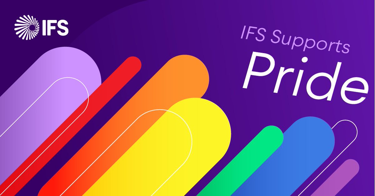 Happy Pride Month from IFS! 🌈 Let's come together to rejoice in love, spread kindness and promote acceptance for all. Let's celebrate diversity and equality!
