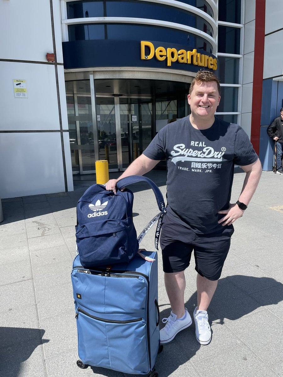 For the first time since September 2019……..

GREETINGS FROM EAST MIDLANDS AIRPORT DEPARTURES!!! 🎉🎉🎉😁😁😁✈️✈️✈️☀️☀️☀️🙌🙌🙌 #Corralejo #Corralejo2023 #Fuerteventura